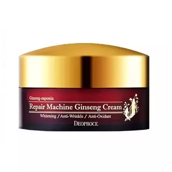 крем с женьшенем deoproce multi-function repair machine ginseng cream
