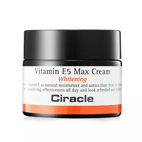 Осветляющий крем с витамином E Ciracle Vitamin E5 Max Cream Whitening