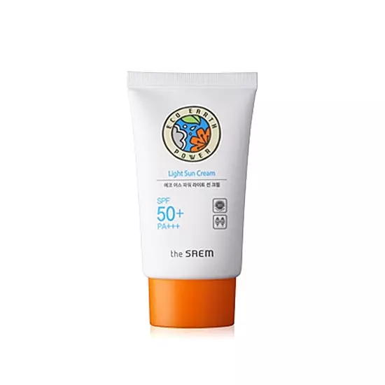 Крем солнцезащитный для лица и тела The Saem Eco Earth Power Face & Body Waterproof Sun Block